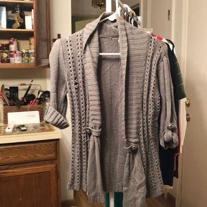 Grey Xhilaration Cardigan
